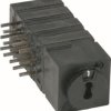 Step rotary switches, 10 pole, 4 stage, 30°, On-On, interrupting, 500 mA, 60 V, 1843.9031