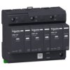 Ogranicznik przepięć Typ 1+2 (B+C) 3P 25kA 1,5kV ze stykiem Acti9 PRD125r-T12-3 16331 SCHNEIDER ELECTRIC