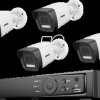 N98PBK I91DD4-2T Network Video Recorder, Set Includes 4 Cameras, PoE