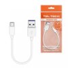 KABEL CARPLAY USB - USB-C 5A 30CM BIALY