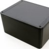 ABS enclosure, (L x W x H) 200 x 150 x 100 mm, black (RAL 9005), IP54, RL6685BK