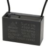 Kondensator rozruchowy do silnika 5uF 450VAC C class CBB61 przewód 20cm