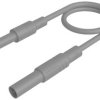 Hirschmann Test & Measurement MAL S GG-B 100/2,5 gr Przewód pomiarowy bezpieczny złącze męskie bezpieczeństwa 4mm złącze