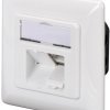 Junction box, Cat 6, white, for RJ45 connector, DN-9005-N