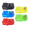 Wtyk 8P8C RJ45 UTP kat.6 na drut, przelotowy (1.10mm), mix, 50szt.