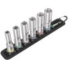 Wera 05004565001 Belt C Deep 1 Socket Set 1/2" Drive 6 Piece