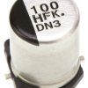 Kondensator 100μF 50V dc SMD Panasonic 8 (Dia.) x 10.2mm