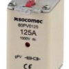 Bezpiecznik z wyprowadzeniami 63A 1kV dc 22.2 x 58 Socomec