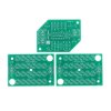 Efekt LED - stroboskop czerwono-niebieski 12V - PCB do projektu AVT 2720