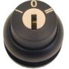 Eaton 216895 M22S-WS3 Przycisk kluczykowy pierścień przedni z tworzywa sztucznego klucz czarny 1 szt.
