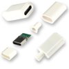 Gniazdo USB-C 2.0 złącze żeńskie typu C na kabel biała obudowa PCB