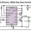No R, Low EMI, Synchronous DC/DC Controller with Output Tracking