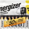 OUTLET bateria alkaliczna Energizer Alkaline Power LR6/AA - 8 sztuk