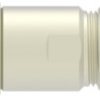 Jack, 2 pole, screw connection, screw locking, straight, T4110012021-000