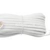 Kabel telefoniczny SP4-6 10m biały