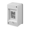 Rozdzielnica Modułowa 1X3 Natynkowa Ip30 Mini S-3 Z Pokrywą Dymną 2303-01