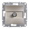 ASFORA Gniazdo antenowe SAT końcowe (1dB) brąz EPH3700169 SCHNEIDER ELECTRIC