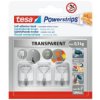 Samoprzylepne haczyki metalowe Powerstrips wired hook S Transparent 58620-00002-00