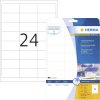 Herma 4389 Freezer Labels 66x33.8mm White Permanent Paper A4 600 pcs