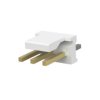 Listwa stykowa PCB 3-pinowe MTA-156 raster: 3.96 mm Pionowy 1-rzędowe TE Connectivity Płyta 60 V W osłonie
