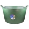 Faithfull FAIECOFLXG56 Eco Flex Tub 56 litre - Recycled Green