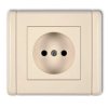 FLEXI Gniazdo pojedyncze b/u beżowy 1FGP-1p