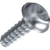 Pan head screw, PZ cross slot, Ø 6 mm, 8 mm, case-hardened steel, 001.95.331