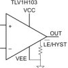 Radiation-tolerant 2.5ns single-channel comparator with push-pull outputs