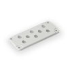 Pokrywa boczna Cubo O 216x86mm rozmiar F2 zawiera uszczelkę PUR 8xM20 PC F2171