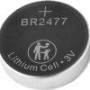 Bateria pastylkowa BR2477 1000mAh 3V Lit-monofluorek poliwęglanowy