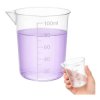 Kubek plastikowy z miarką 100ml - miarka