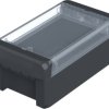 PC enclosure, (L x W x H) 151 x 80 x 60 mm, graphite gray (RAL 7024), IP66, 96023124