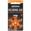 Absina 401022 Hearing Aid Battery ZA 13 1.4V 6 pieces Zinc Air PR48
