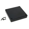 Hammond 80x80x15mm ABS Multi-Purpose Enclosure (1551XXBK) [Discontinued]