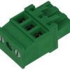 Łączówka; KLS2-EDKA-5.08-03P-4S; 3 tory; R=5,08mm; 25,8mm; 12A; 300V; na przewód; proste; otwór kwadratowy; śruba prosta; śrubow