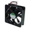 Wentylator; EEC0382B1-000U-A99; 120x120x38mm; kulkowe; 24V; DC; 9,2W; 234,4m3/h; 48dB; 0,38A; 3100RPM; 2 przewody; Sunon; RoHS;