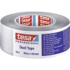 tesa 53949-00005-02 Professional Cloth Tape 50m x 50mm silver matt