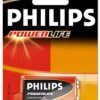 bateria alkaliczna Philips PowerLife 6LR61 9V (blister)
