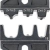 Crimping die for wire end ferrules, 6.0-16 mm², AWG 10-6, 97 49 18
