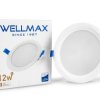 Oprawa downlight wpuszczana okrągła 12W 960 lm Neutralna 4000K / GOL1DLRRN12