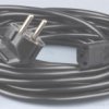 Kabel zasilający długość 10m wtyk Schuko na gniazdo IEC C13