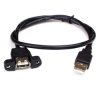 Panel Mount Extension Cables (50cm)