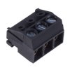 3-Way 5.00mm Pin Strip Pluggable Terminal Block Grey 8A 300V