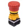 XW1E-BV404MFR 22mm Emergency Stop Switch 4NC IDEC