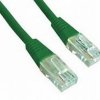 Przyłącze patchcord UTP cat5e; 0,5m; zielony