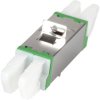 FO adapter, E2000 jack to E2000 jack, straight, 53523.1