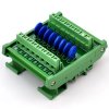 Chunzehui 8 Channels Individual DIN Rail Mount 150V SIOV Metal Oxide Varistor Interface Module, Surge Suppressor Protection SPD