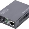 Konwerter multimediów, sieciowy Digitus DN-82010-1 LAN, ST Simplex 100 MBit/s