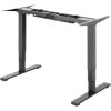 SpeaKa Professional SP-9414648 Electric Sit-Stand Desk Frame 62-128 cm Black