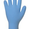 Rękawice jednorazowe, rozm. 8,5, Duże, 100 szt., kolor: Niebieski, Polyco Healthline